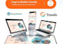 create your modern and responsive landing page using elementor pro